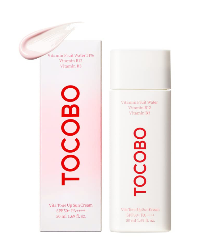 Tocobo - Vita Tone Up Sun Cream SPF50+ PA++++ - Toning Cream with Filter - 50ml
