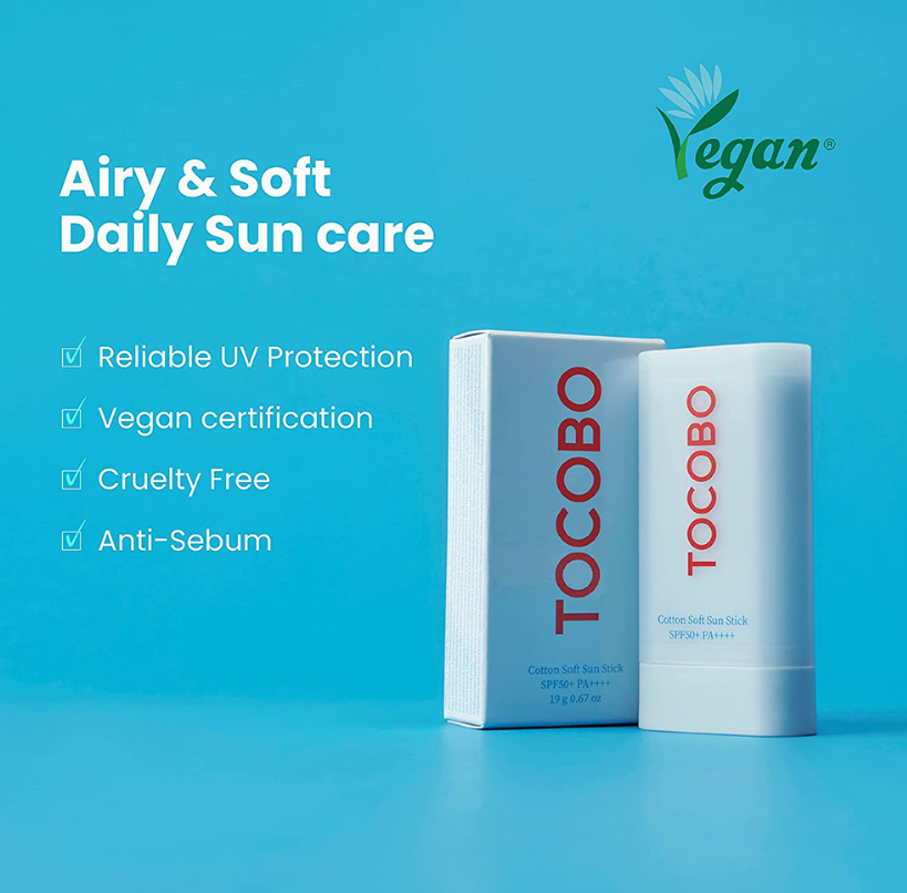 Tocobo – Cotton Soft Sun Stick SPF50+ PA++++ – 19g