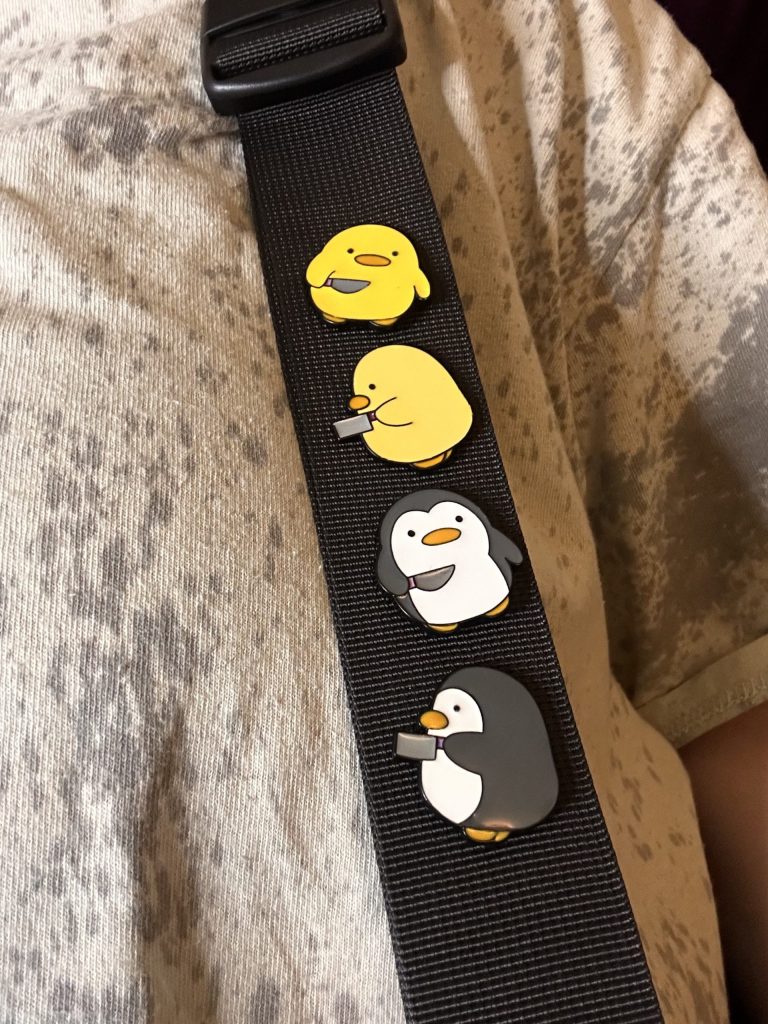 Pinguïn/kip Bagpin