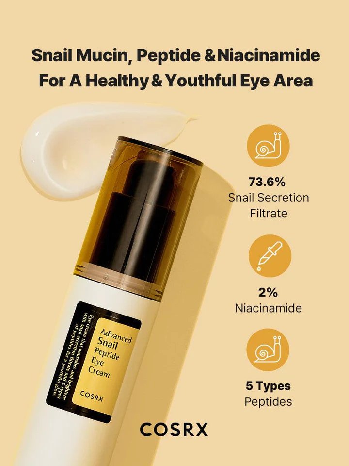 Cosrx – Advanced Snail Peptide Eye Cream – 25ml