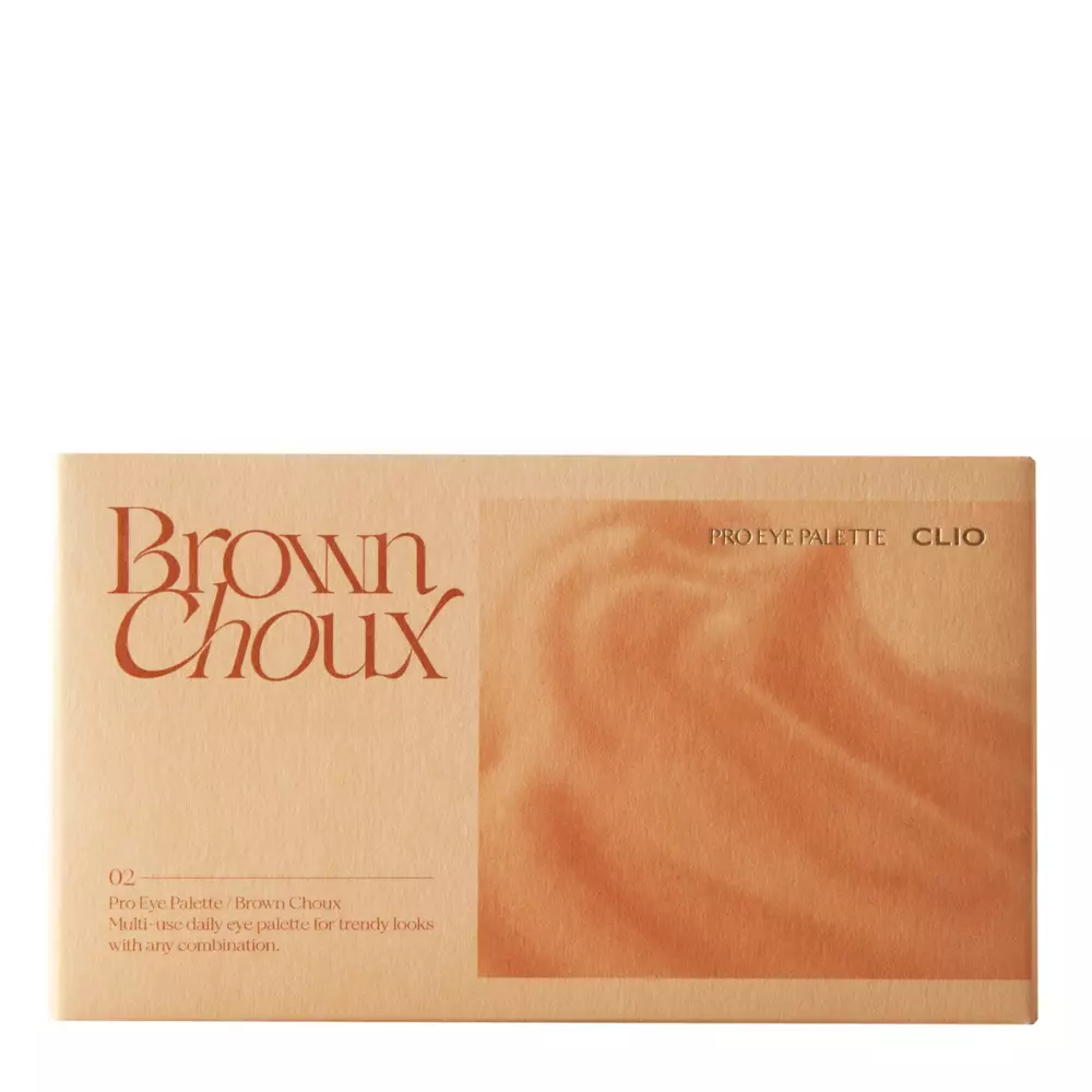 Clio – Pro Eye Palette – 02 Brown Choux