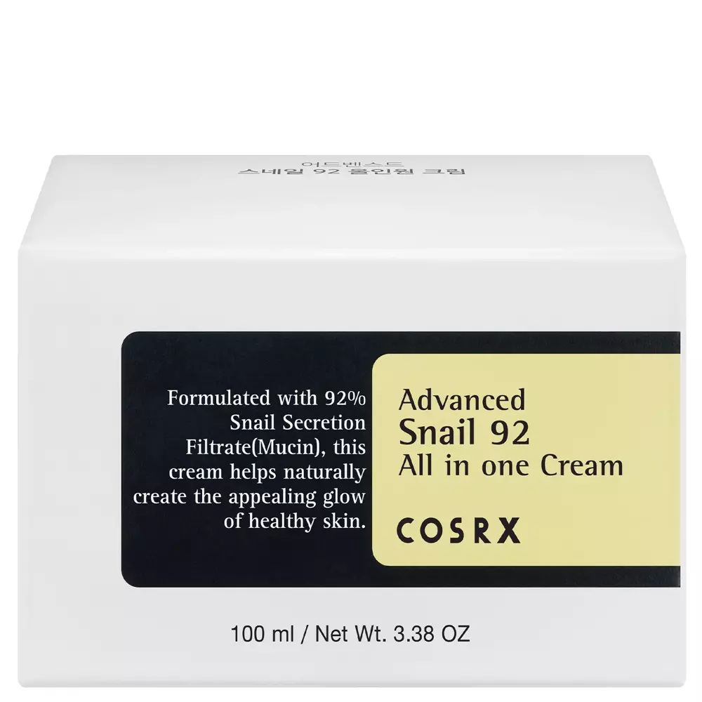 Cosrx – Advanced Snail 92 All in One Cream – 100g
