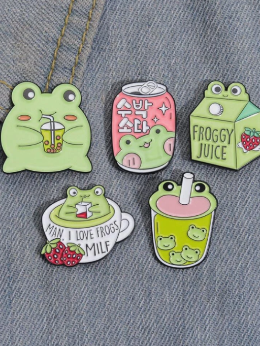 Froggy Bag Pin
