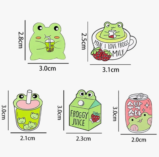 Froggy Bag Pin